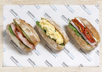 mini breakfast baguette (each)