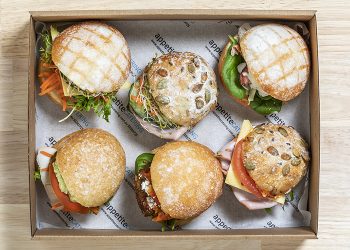 dinner roll platter - small