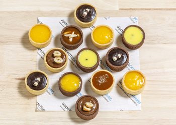 gluten-free mini tart selection (gf) (2 per serve)