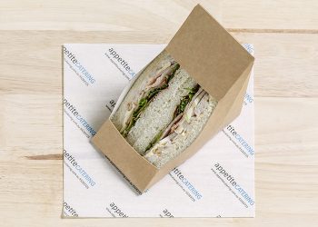 Individually packed sandwich wedge (each)