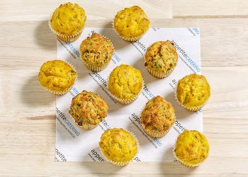 mini gluten-free savoury muffin (v)(gf) (2 per serve)