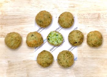 pea, edamame & mint arancini (vegan)(halal)(gf option) (each)