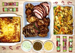Christmas lunch (per person)(minimum 10 serves) (served hot)