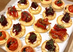 mini savoury bites - vegetarian (box of 22)